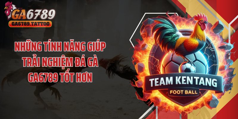 Những tính năng giúp trải nghiệm đá gà GA6789 tốt hơn